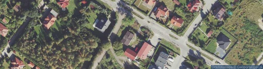 Zdjęcie satelitarne Dzierżęcińska ul.