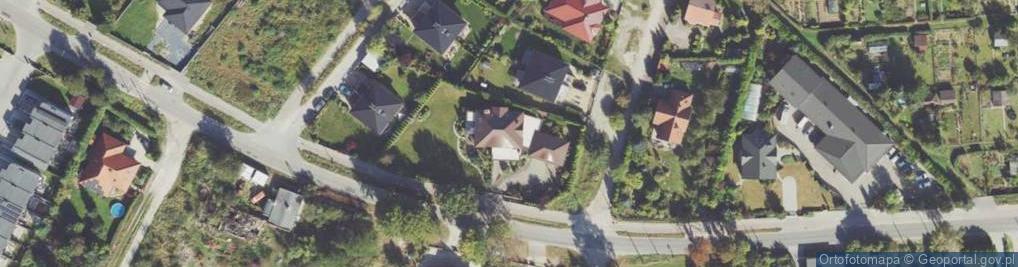 Zdjęcie satelitarne Dzierżęcińska ul.