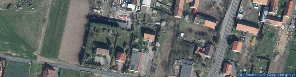 Zdjęcie satelitarne Działkowa ul.