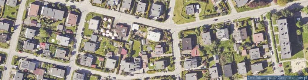 Zdjęcie satelitarne Działkowców ul.