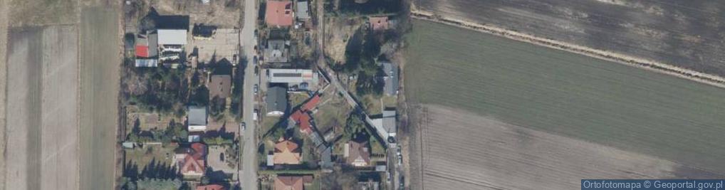 Zdjęcie satelitarne Dzieci Łodzi ul.