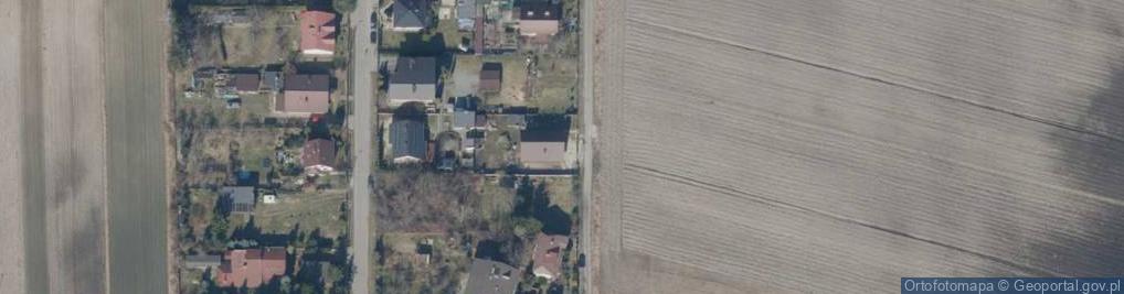 Zdjęcie satelitarne Dzieci Łodzi ul.