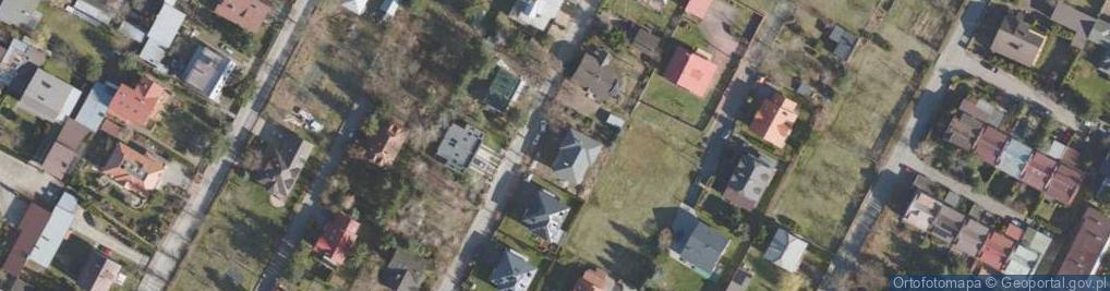 Zdjęcie satelitarne Działkowa ul.