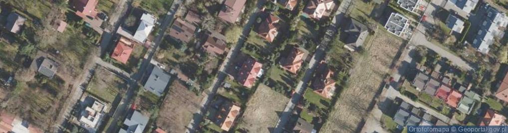 Zdjęcie satelitarne Działkowa ul.
