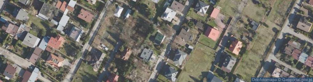 Zdjęcie satelitarne Działkowa ul.