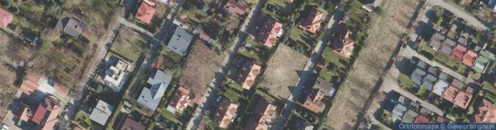 Zdjęcie satelitarne Działkowa ul.