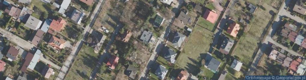 Zdjęcie satelitarne Działkowa ul.