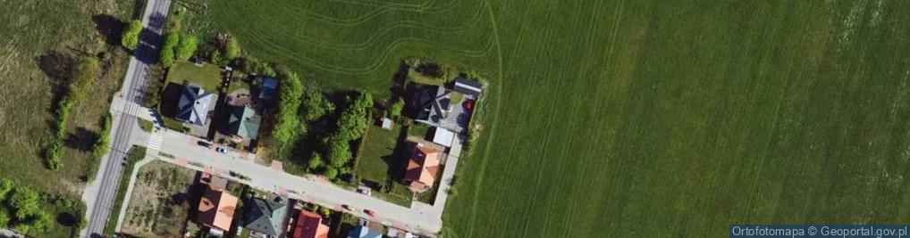 Zdjęcie satelitarne Dziewiarska ul.