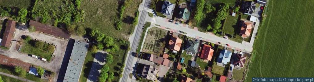 Zdjęcie satelitarne Dziewiarska ul.