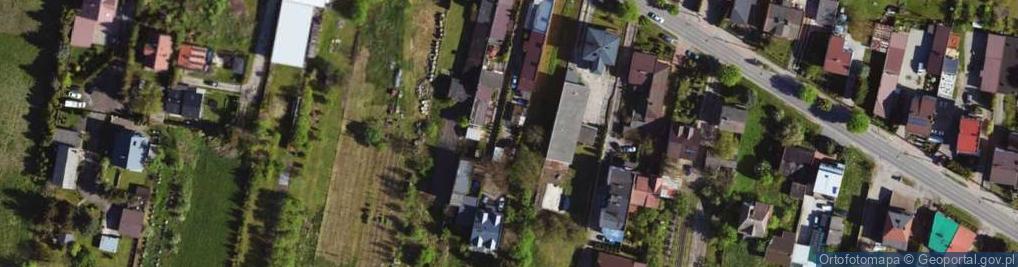 Zdjęcie satelitarne Dzika ul.