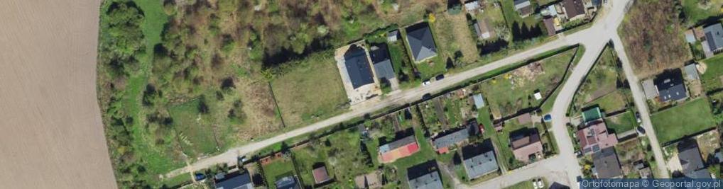 Zdjęcie satelitarne Działkowa ul.