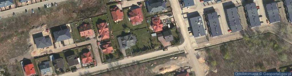 Zdjęcie satelitarne Dzika ul.