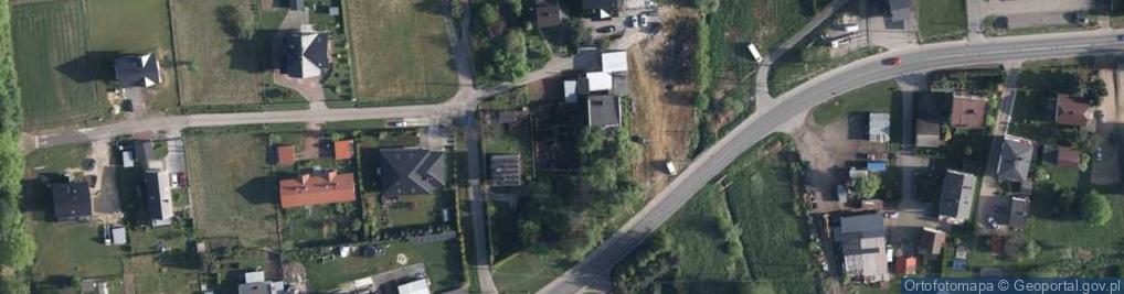 Zdjęcie satelitarne Działkowa ul.