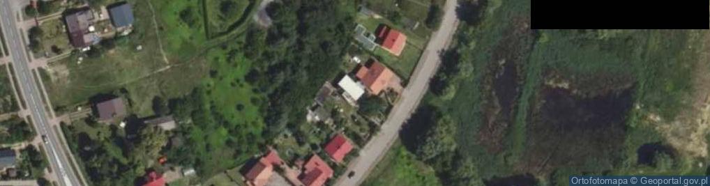 Zdjęcie satelitarne Działkowa ul.