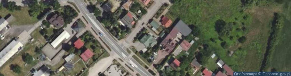 Zdjęcie satelitarne Działkowa ul.