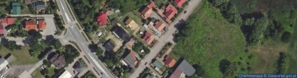 Zdjęcie satelitarne Działkowa ul.