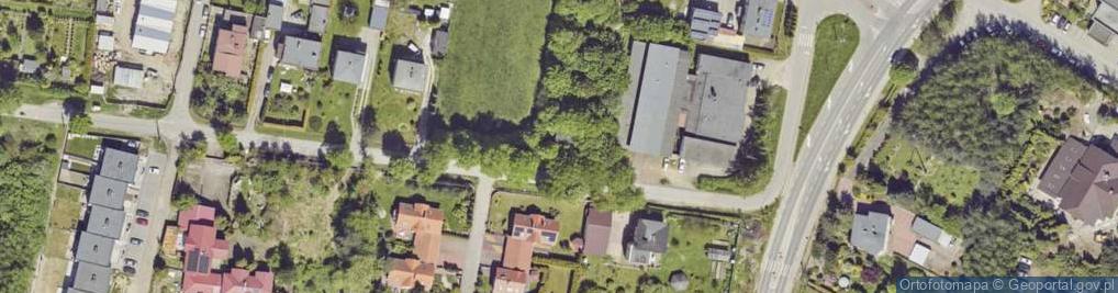 Zdjęcie satelitarne Działkowców ul.