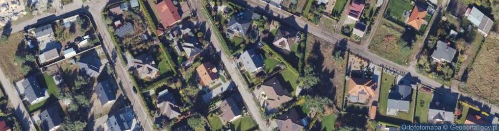 Zdjęcie satelitarne Dzięcioła ul.