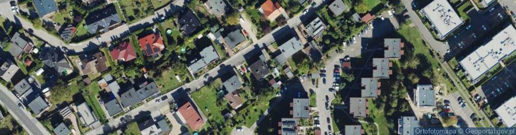 Zdjęcie satelitarne Działkowa ul.