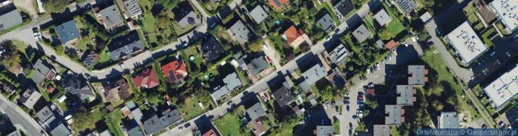 Zdjęcie satelitarne Działkowa ul.