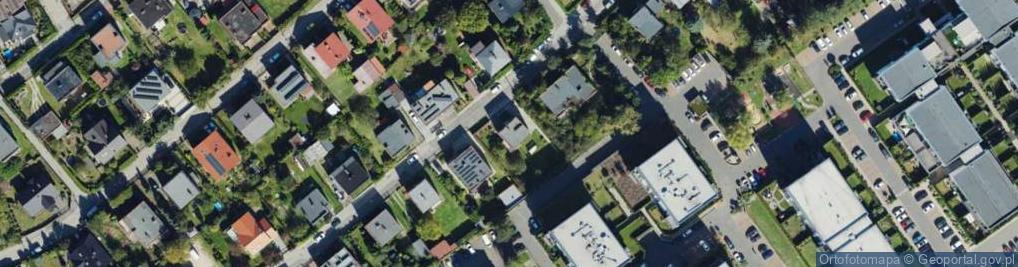 Zdjęcie satelitarne Działkowa ul.