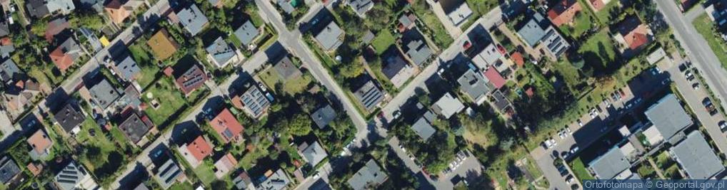 Zdjęcie satelitarne Działkowa ul.