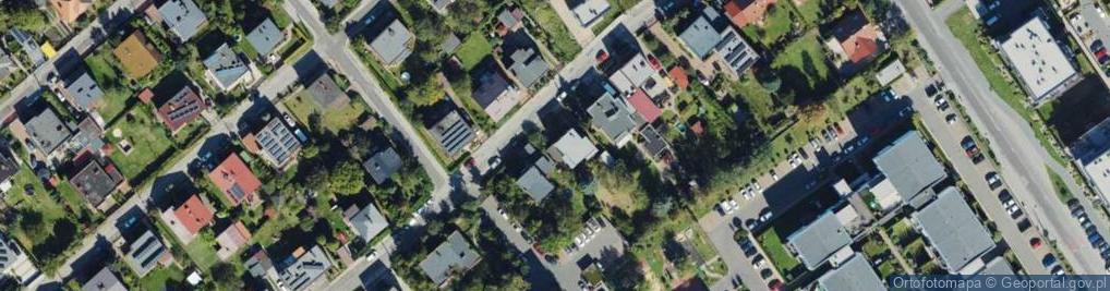 Zdjęcie satelitarne Działkowa ul.