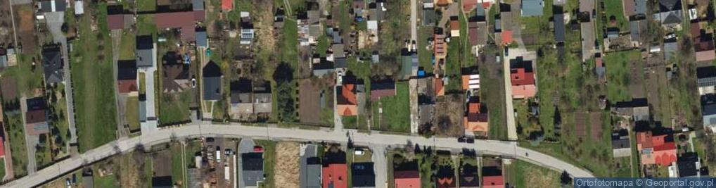 Zdjęcie satelitarne Działkowa ul.