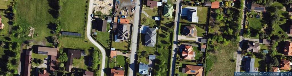Zdjęcie satelitarne Dzikiej Róży ul.