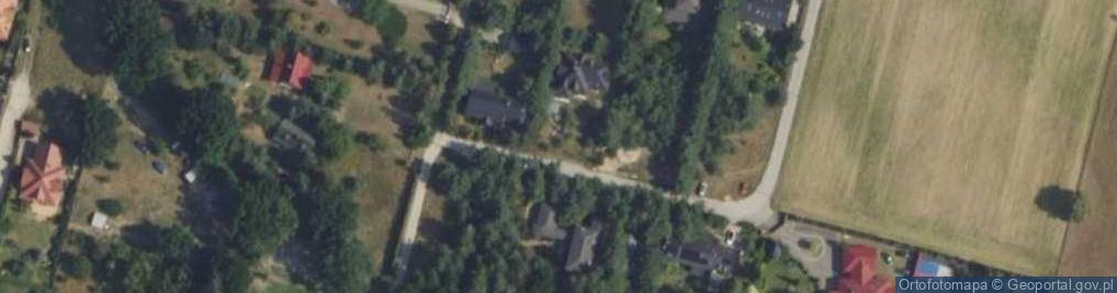 Zdjęcie satelitarne Dzikiej Róży ul.