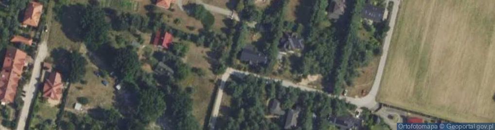 Zdjęcie satelitarne Dzikiej Róży ul.