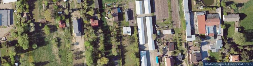 Zdjęcie satelitarne Działkowa ul.