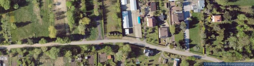 Zdjęcie satelitarne Działkowa ul.