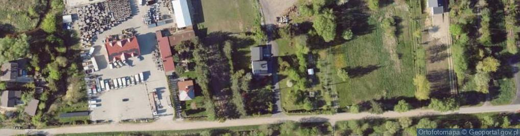Zdjęcie satelitarne Działkowa ul.