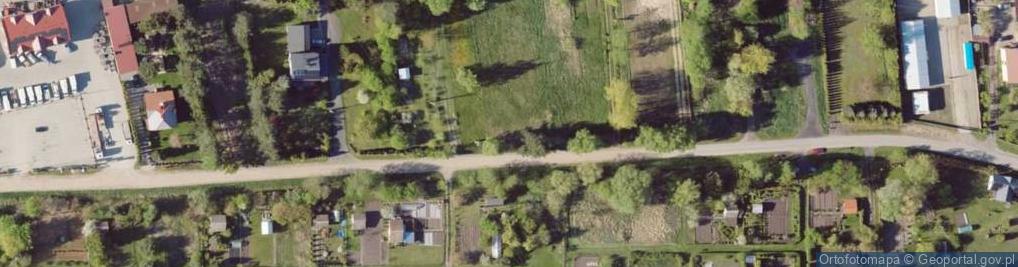 Zdjęcie satelitarne Działkowa ul.