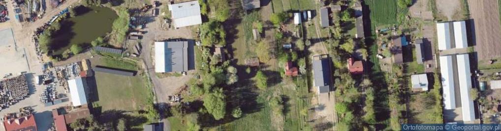 Zdjęcie satelitarne Działkowa ul.