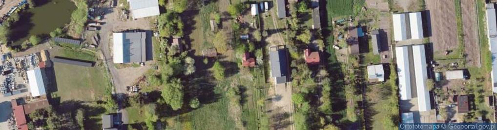 Zdjęcie satelitarne Działkowa ul.