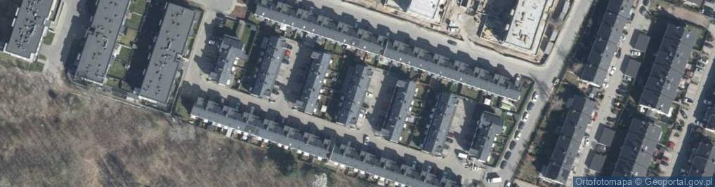 Zdjęcie satelitarne Dzikiej Jabłoni ul.