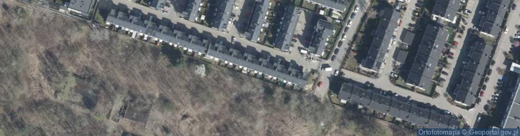 Zdjęcie satelitarne Dzikiej Jabłoni ul.