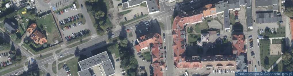 Zdjęcie satelitarne Dzieci Polskich ul.