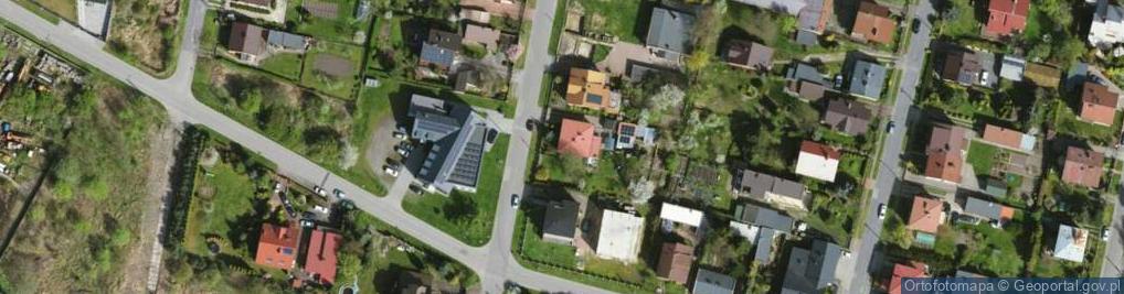 Zdjęcie satelitarne Dzieci Polskich ul.