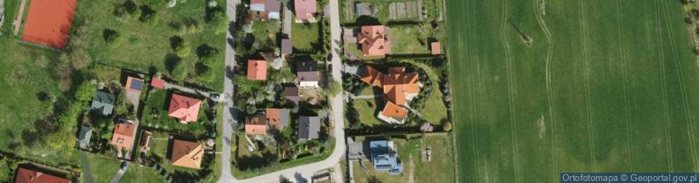 Zdjęcie satelitarne Dziewiarska ul.