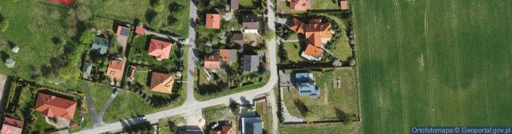 Zdjęcie satelitarne Dziewiarska ul.