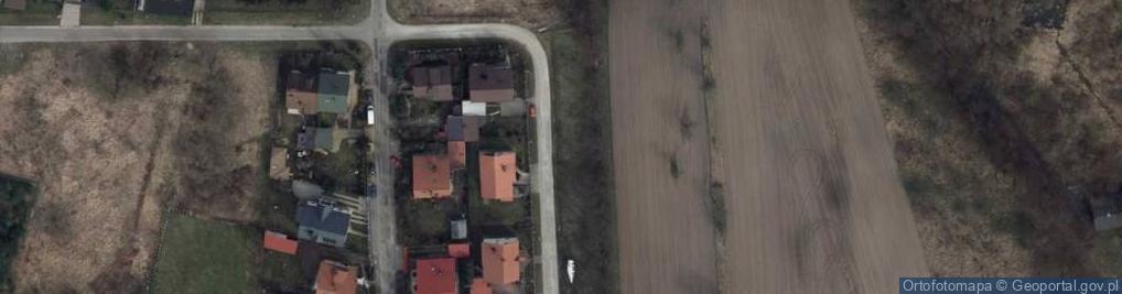 Zdjęcie satelitarne Dziewiarska ul.