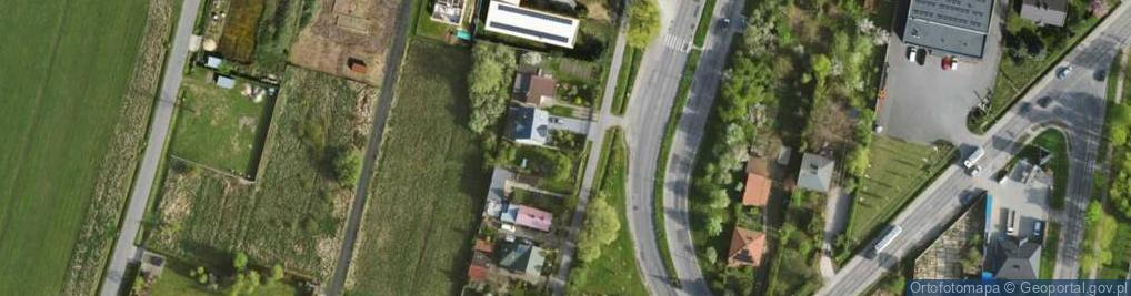 Zdjęcie satelitarne Dzika ul.