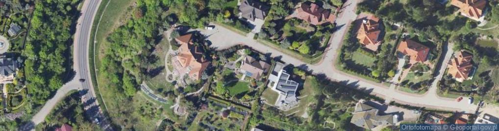 Zdjęcie satelitarne Dziedziniec ul.