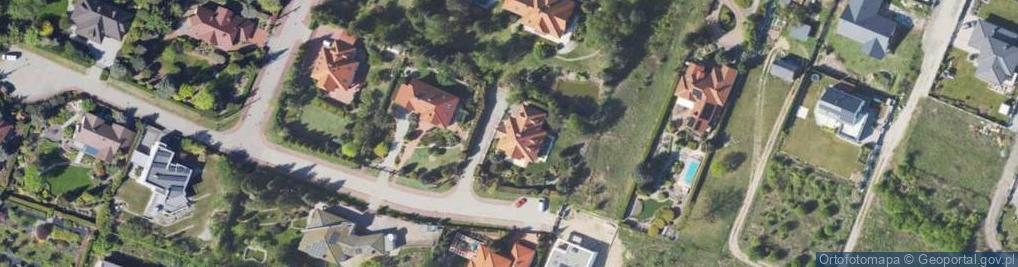 Zdjęcie satelitarne Dziedziniec ul.