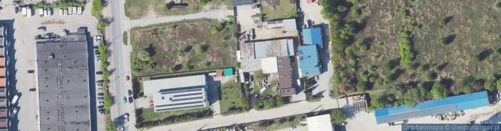 Zdjęcie satelitarne Dziewiarska ul.