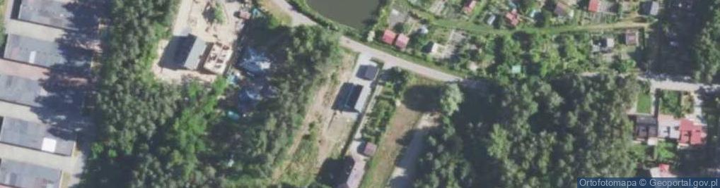 Zdjęcie satelitarne Działkowców ul.