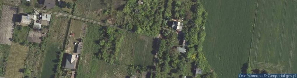 Zdjęcie satelitarne Działkowa ul.